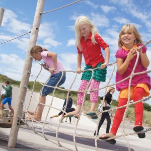 speeltuin kinderen buitenterrein